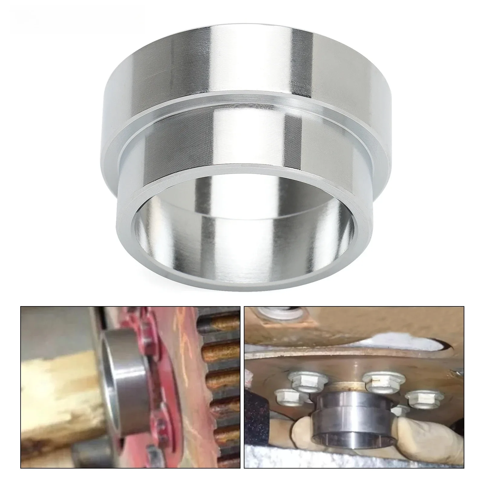 

LS Flexplate Adapter Spacer for GM TH350 TH400 Conversion Swap to LS2 LS1 LS3 LSX Conversion Swap Spacer Silver Steel