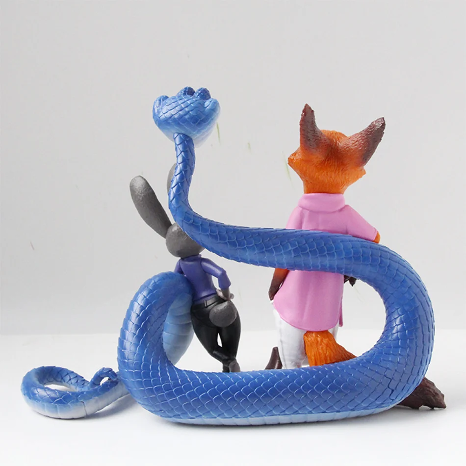 Quente 2025 zootopia animais figura de ação brinquedos coelho judy hopps raposa nick wilde filme crianças presente coleção figuras