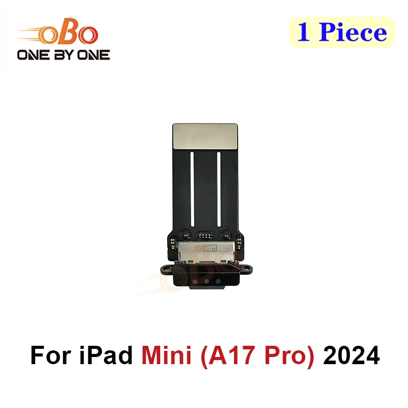 USB Charging Port Dock Connector Flex Cable for Apple iPad Mini A17 Pro 2024 7th 8.3'' Charger flex Gray White Repair Part (1PC)