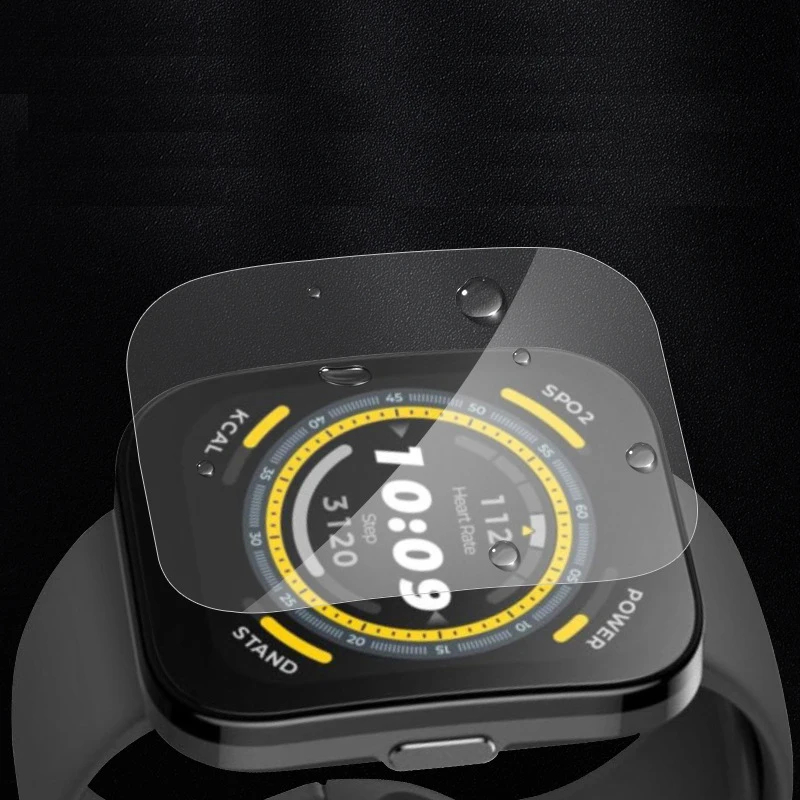 5pcs TPU Soft Clear Protective Film Cover Guard For Haylou Watch S6 Display Screen Protector Smartwatch Protection Accessories