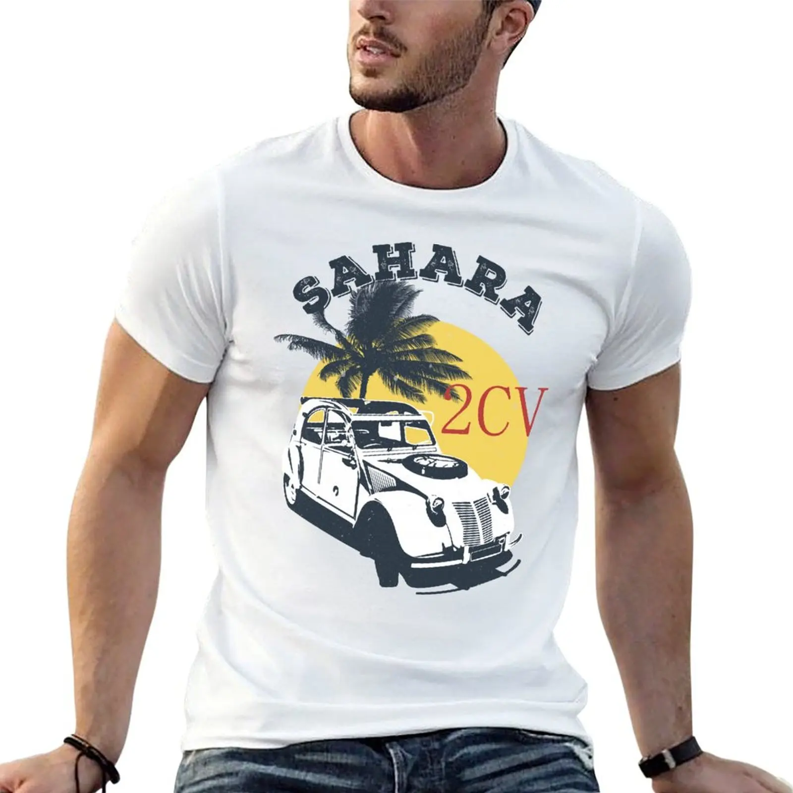 

2cv vintage T-Shirt t 4x4 Sahara tshirt with anime shirts prints