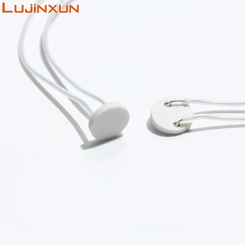 LUJINXUN مصغرة الألومينا عنصر التدفئة سخان قطر 9 مللي متر 1.5 مللي متر سميكة 5V12V24V الصناعية الصف التعميم سخان من السيراميك 1 قطعة