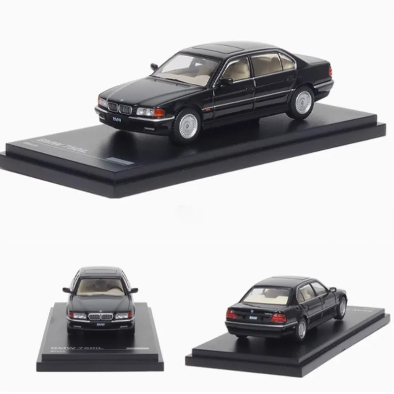

Diecast Original 1:64 Scale 750iL E38 7 Series Simulation Alloy Car Model Static Display Collectible Gift Souvenir Decoration
