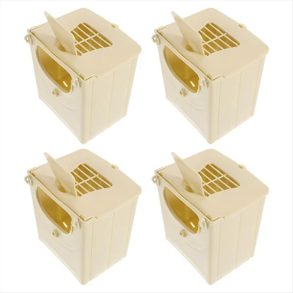 ABFW Bird Box Hatch Nest Plastic Hut Can Hang Bird Home Balcony Decoration Bird Nest