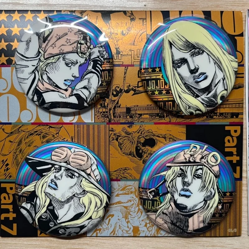 SHONEN JUMP SHOP JoJo's Bizarre Adventure Kolorowa Odznaka Grupa PHANTOM BLOOD BATTLE TENDENCY JOJOLION Kolekcja Postaci Hobby