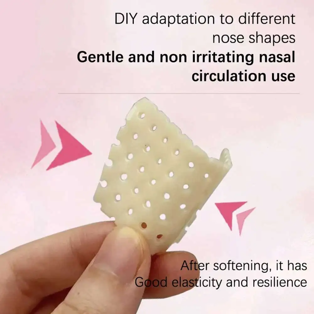 5-10 قطعة جبيرة الأنف بالحرارة وظيفة الأنف جبيرة تجميل الأنف أورثو متحركة كسر الأنف 5*5 سنتيمتر أدوات العناية بالبشرة #2