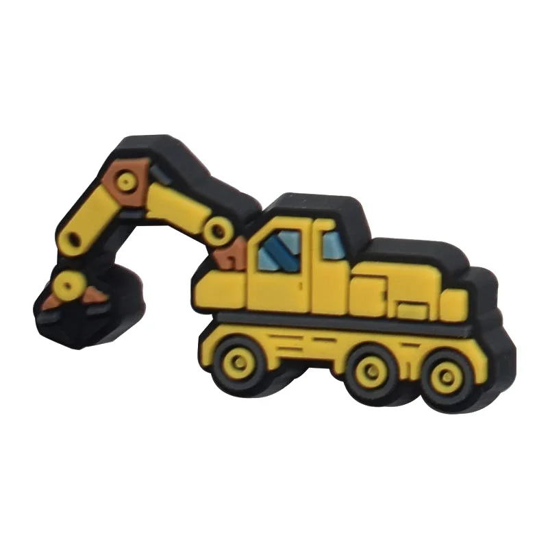 Big Truck Shoe Charms pour Crocs, Sandales pour Enfants, Sabots pour Enfants, Épingles pour Garçons et Bol, Danemark ges pour Hommes, Jeans pour Femmes, Décorations, Accessoires pour Chaussures