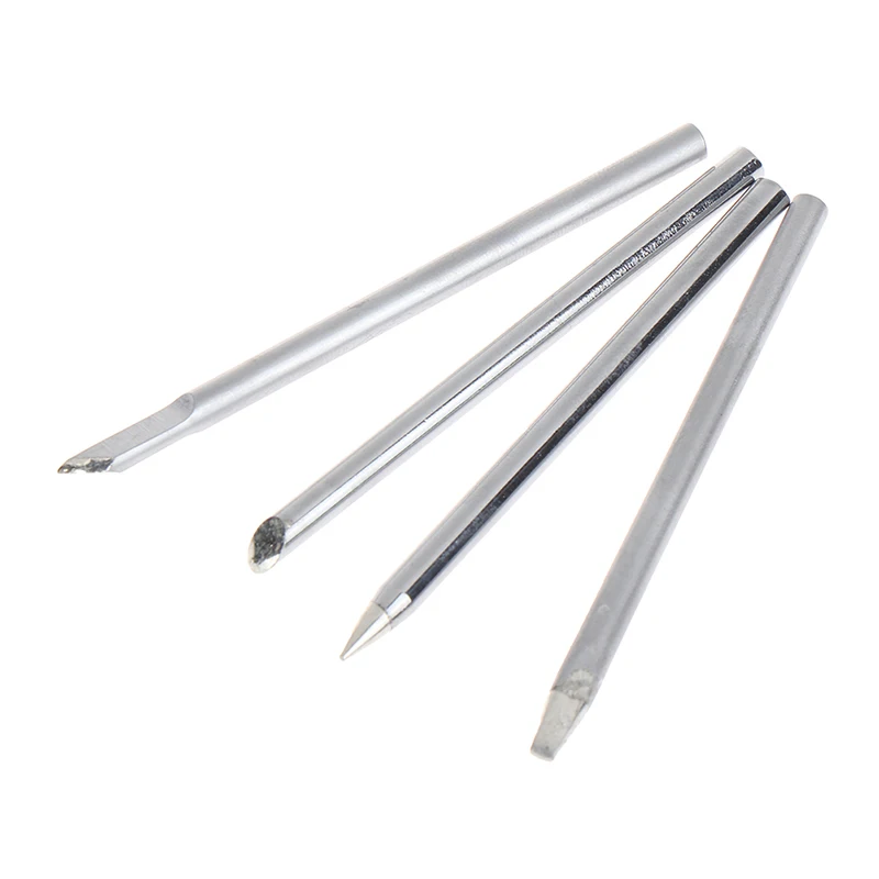 4Pcs 30W/40W/60W Soldering Iron Tip For External Heat Soldering Irons Copper Head Replaceable Welding Tips Electric Iron Head