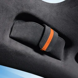 Alcantara Suede Magnetic attraction Car Glasses Case Storage Box Sunglasses Holder For ZEEKR 001