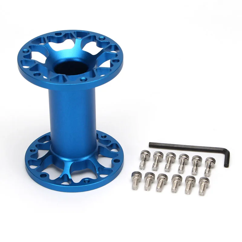Simulated Racing Steering Wheel Extension Rod With 70 mm Steering Wheel Spacers Featuring CNC Machining And Anodized image 3