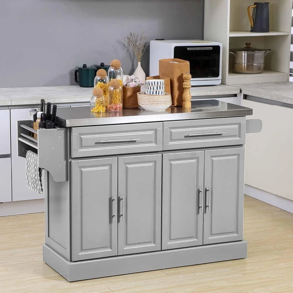 Thumbnail 2 - #9 Latest Rolling Kitchen Islands Offers