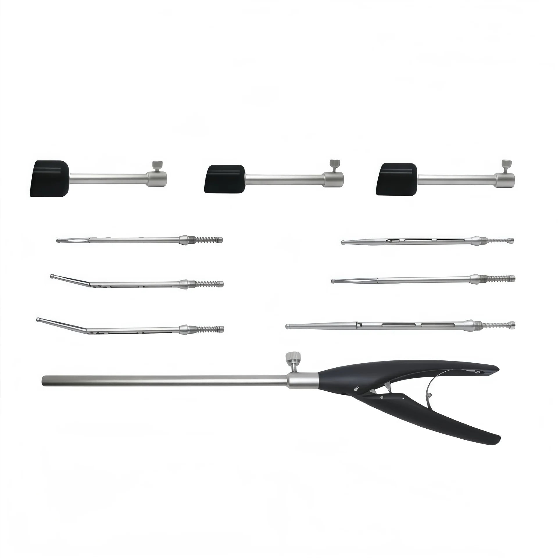 Obstetrics and gynecology surgical instrument components, simple multifunctional uterine lift