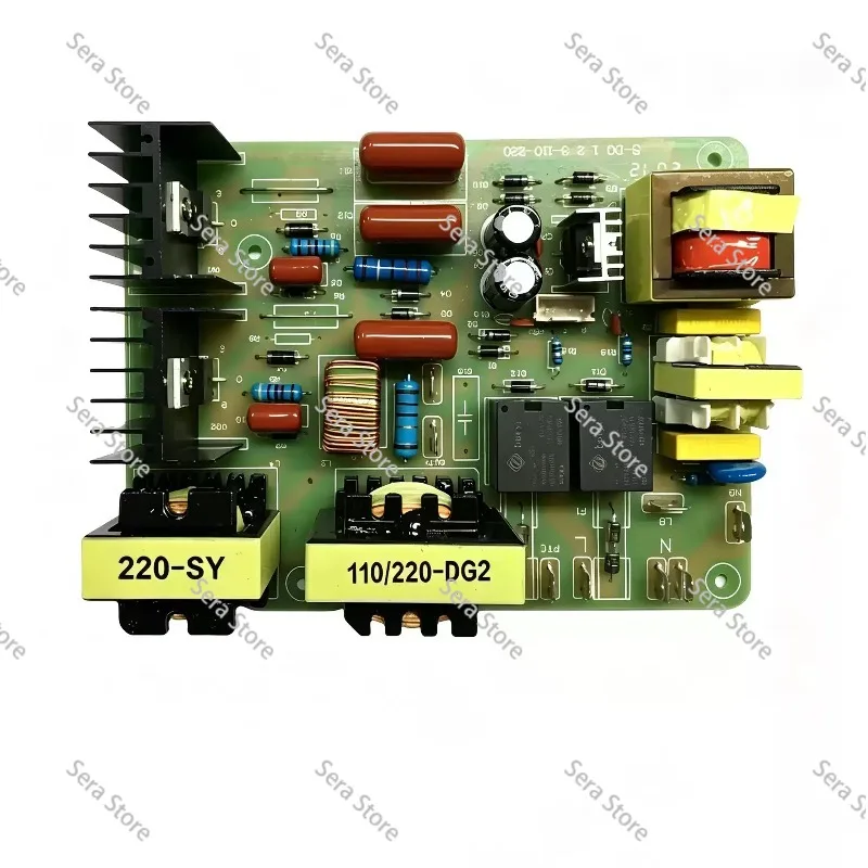 60W 120W 180W Ultrasonic Cleaning Machine Transducer Digital Display Motherboard Oscillator Generator Control