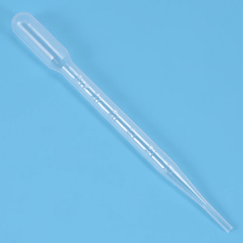 10Pcs 3ML Disposable Plastic Eye Dropper Set Transfer Graduated Pipettes