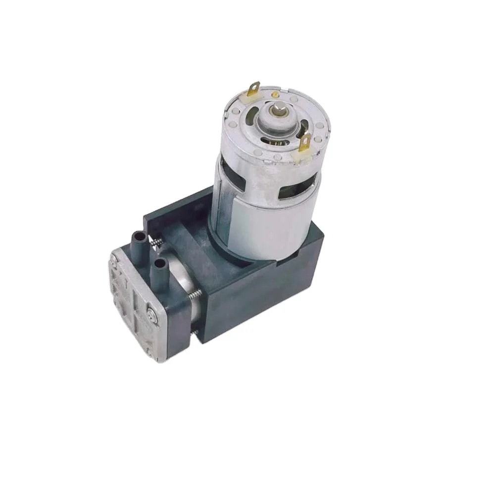 5bar 26lpm DC 12V 24V Electric Micro Piston Air Pump High Pressure OEM Use Continuous Suction for Inflation Deflation