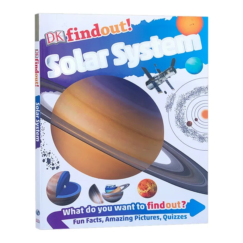 DK findout Solar System, Children's books aged 7 8 9 10 English Popular science picture books, 9780241225202