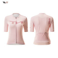 ROCKBROS TVI Female Summer Cycling Jersey Lightweight Breathable Cycling Top Shirt Short Sleeve Jersey Women Cycling Clothing
