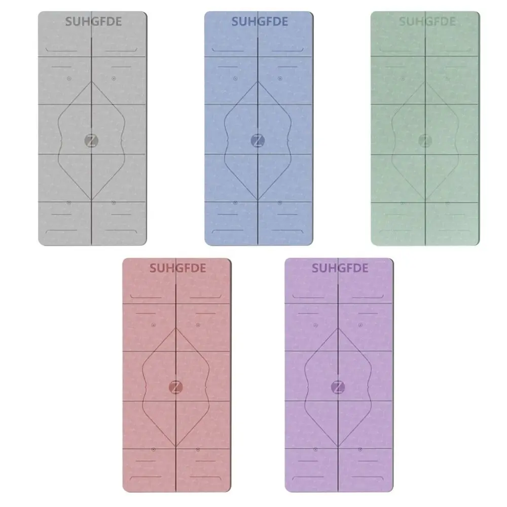 المحمولة TPE اليوغا الحصير 4 مللي متر سميكة صديقة للبيئة بساط جمباز عدم الانزلاق طوي بيلاتيس بساط جمباز معدات رياضية للصالة الرياضية