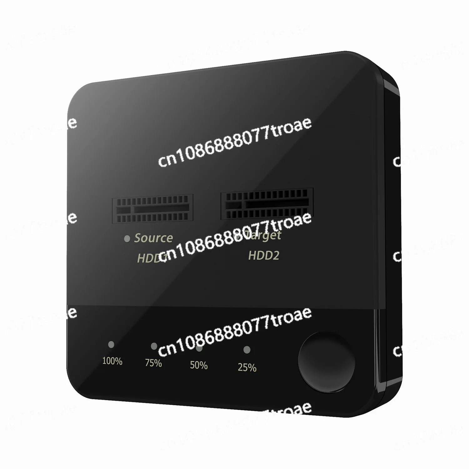 M. 2 SATA SSD copier, dual disk card reader hard disk enclosure