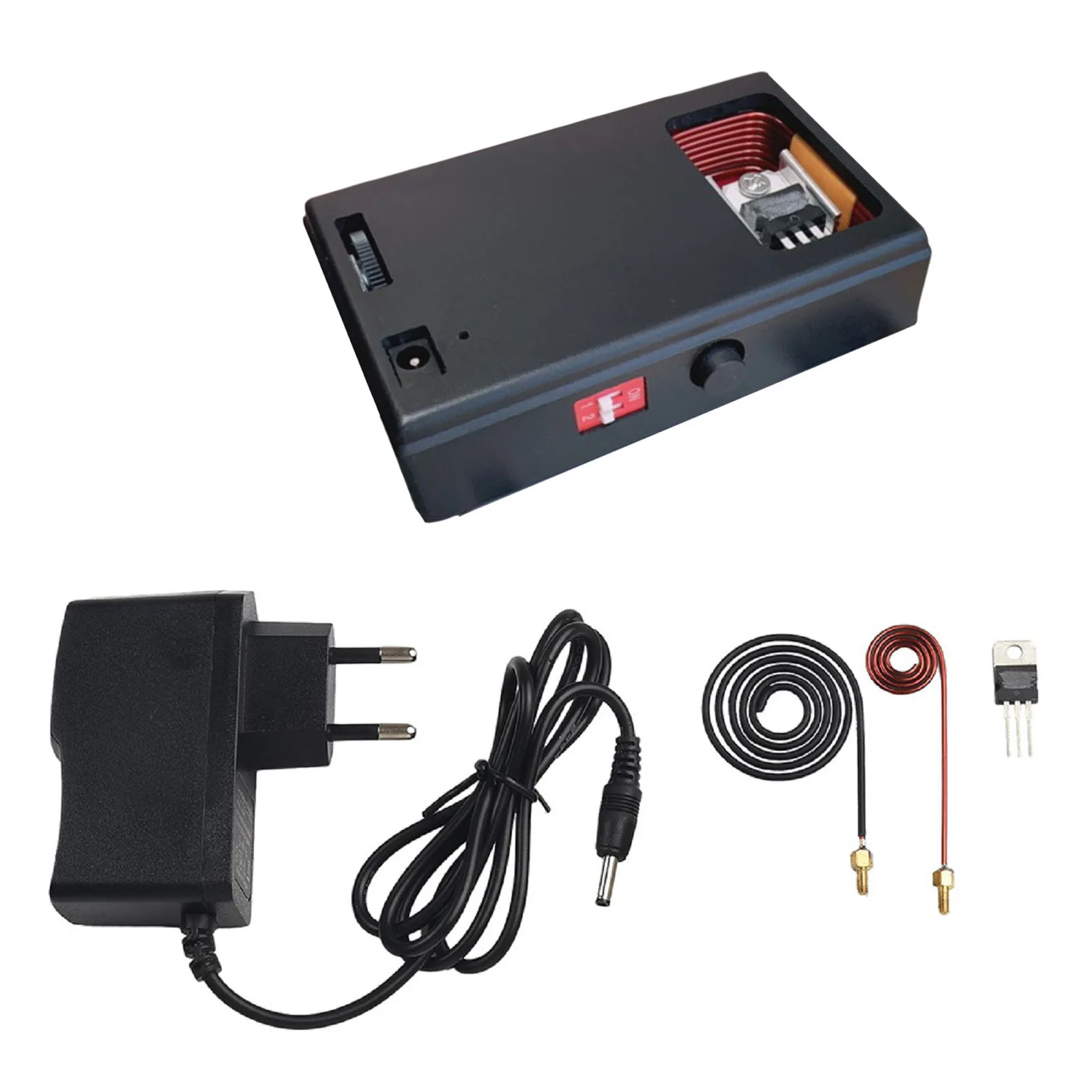 

120W Transmitter EMP Generator Light Indicator Power Adapter ABS Housing Battery Powered For Electronic Research