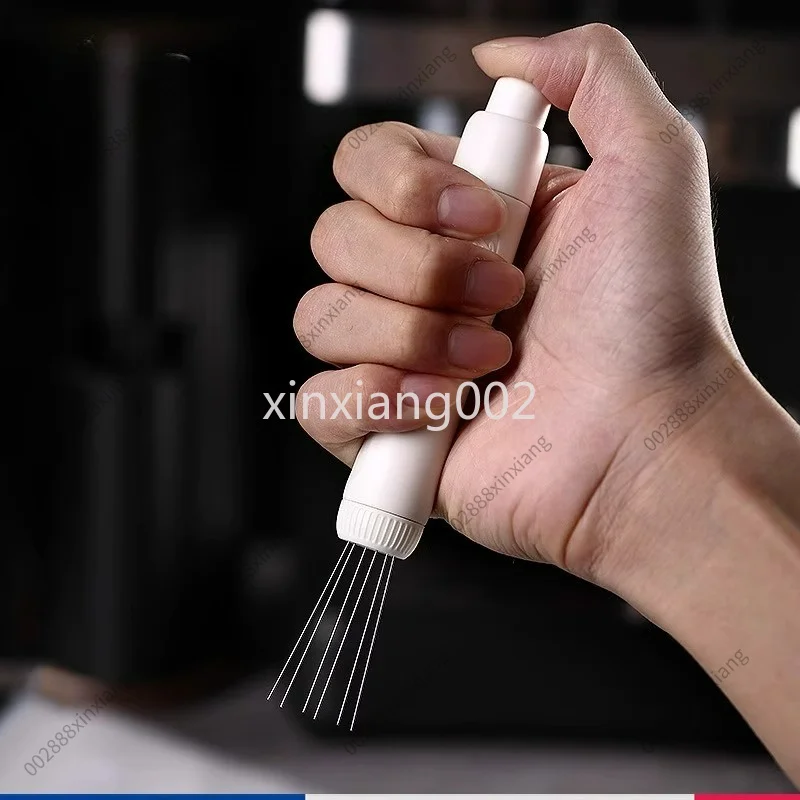 Magnetic Stainless Steel Cloth Powder Needle, Coffee Powder Needle, Evenly Stir and Break Up Clumps