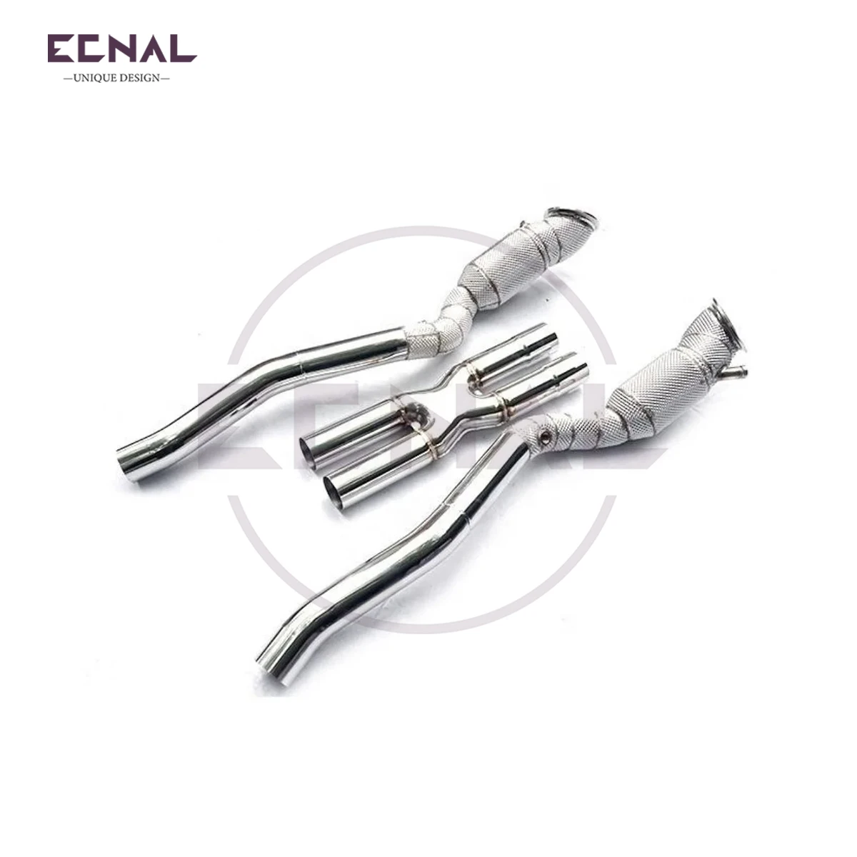 

Ecnal Exhaust Downpipe & X Pipe for Ferrari F12 V12 6.3L 2013+ High Performance SS304 Car Sport Exhaust System