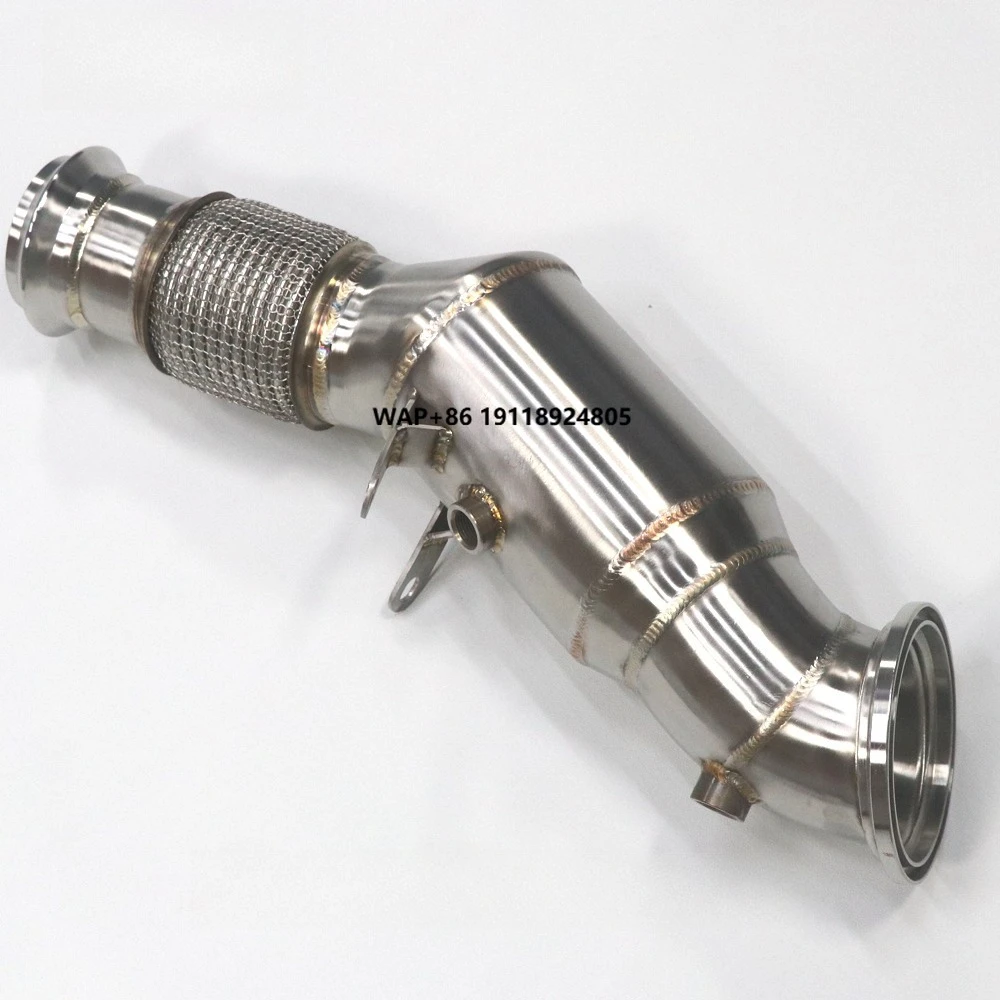 

N20 Catalytic Converter Downpipe for F30 F31 F34 Good Quality 304SS for F30 F31 F34 Turbo Exhust Downpipe
