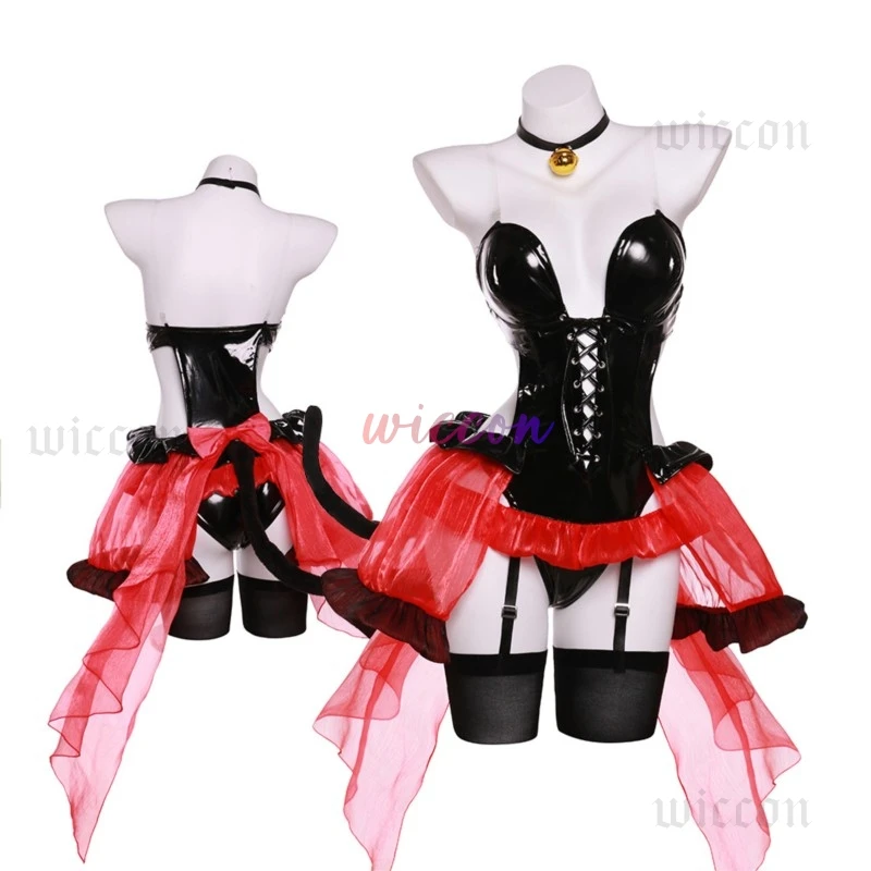 Tokisaki Kurumi Cosplay Bunny Girl Costume Anime Date A Live Tokisaki Kurumi Wig Cat Ear Sexy Cosplay Women Bunny Suit