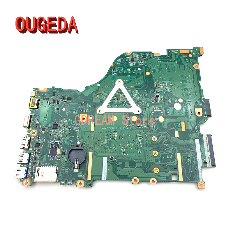 OUGEDA DAZAAMB16E0 NBVEN11002 For Acer aspire E5-575 E5-575G F5-573 F5-573G Laptop Motherboard i5-7200U CPU 940MX 2GB GPU DDR4