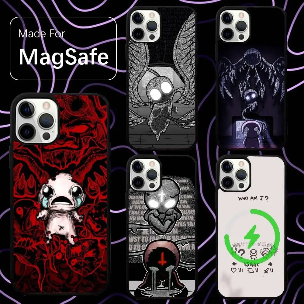 

The Binding of Isaac Phone Case For iPhone 16,15,14,13,12,11,Pro,Max,Plus,Mini,SE New Magsafe Magnetic Wireless Charging