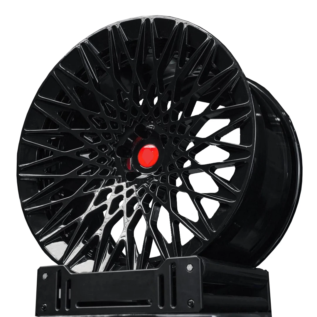 

High End 18 19 20 21 22 23 24 25 26 Inch 5X114.3 Black Multi Spoke Custom Forged Wheels for Mercedes BMW Audi SUV Lamborghini