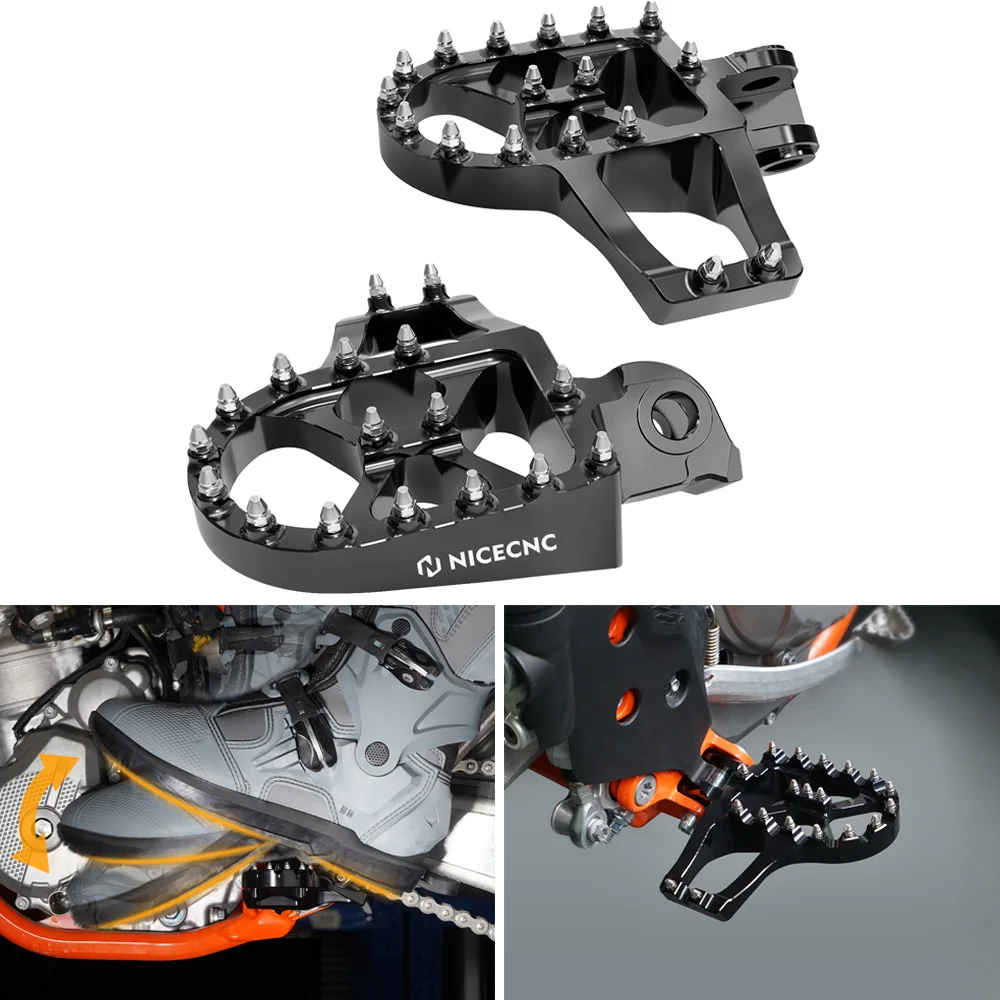 

For KTM EXC 300 1998-2016 EXC 250 EXCF 350 EXC 450 SX 125 SXF 250 SXF 450 Extender Foot Pegs Footrests XC XCW XCF-W 2006-2016