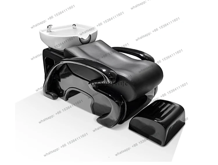D30Barber shop shampoo flush bed high-end simple semi-reclining hair salon special