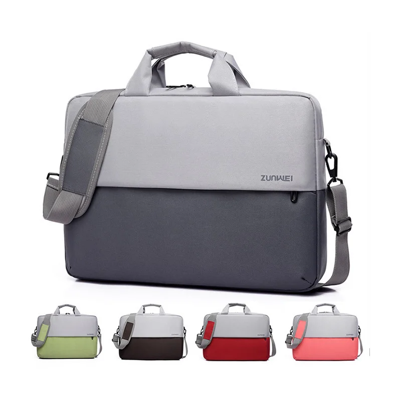 Waterproof laptop bag shoulder diagonal travel business exhibition shockproof portable tote