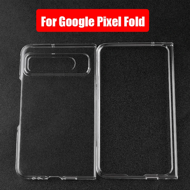Прозрачный пластиковый жесткий ударопрочный чехол для Google Pixel