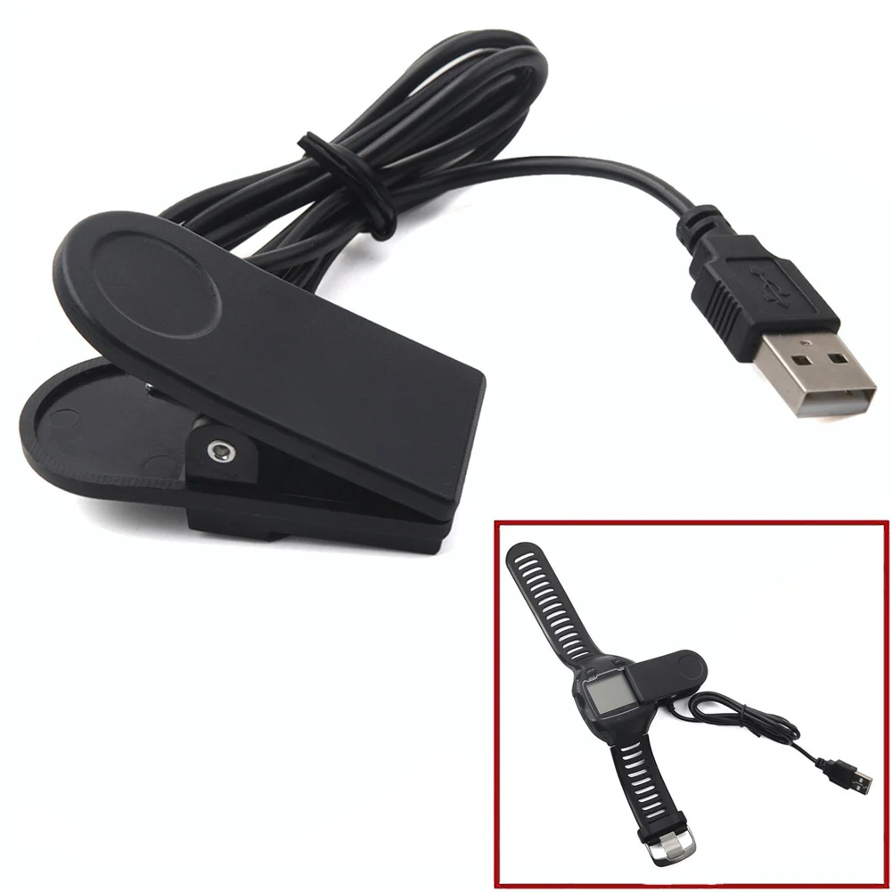 Replacement Charger Data Clip USB Charging Charger Cable for Garmin Forerunner 405CX 405 410 910XT 310XT