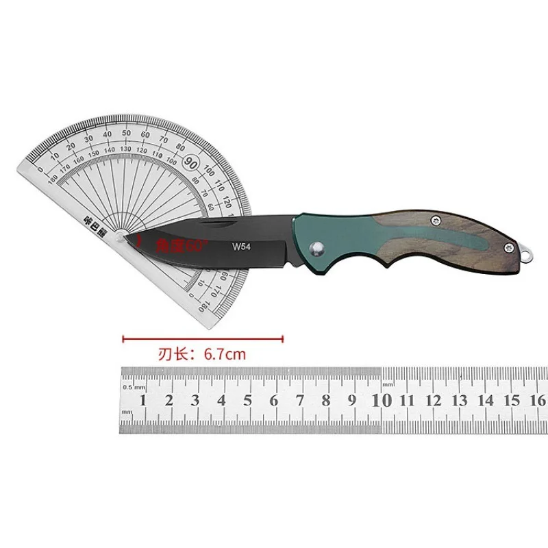 2024 New Outdoor Survival Carry Camping Knife Fruit Knife Folding Knife Portable Fruit Peeling