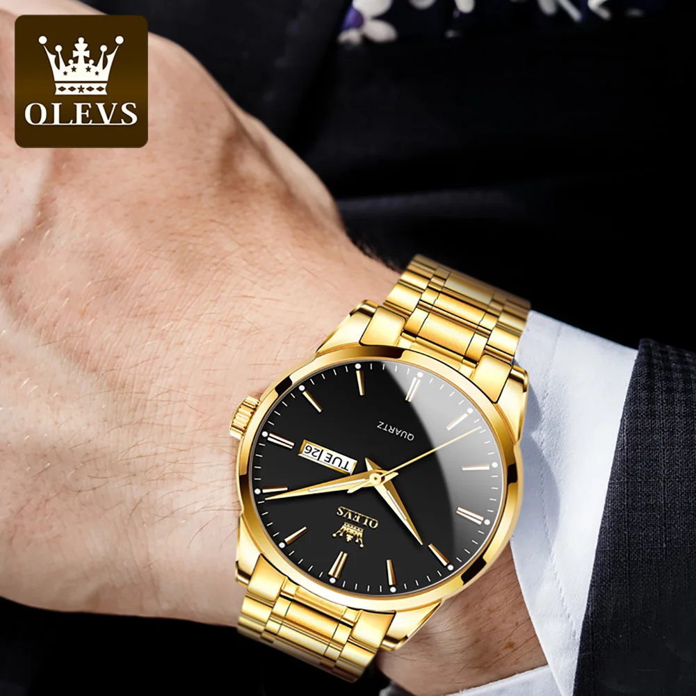 OLEVS Luxury Minimalist Men's Watch 3