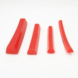 1 m red connected polyurethane triangle conveyor belt PU belt polyurethane industrial belt drive belt Transmission belts