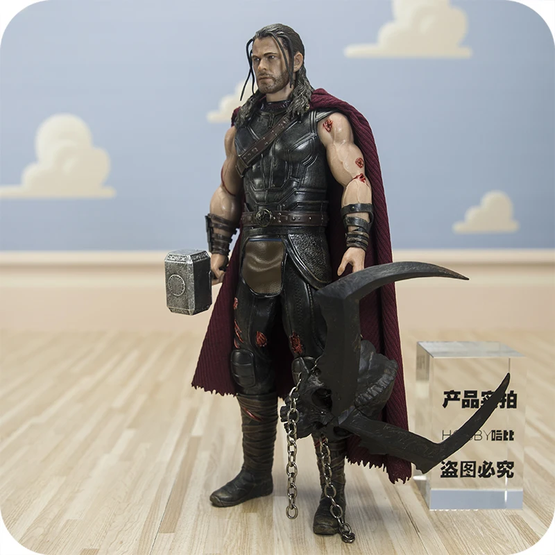 

Realistic Thor 3 God Of Thunder 1:6 Static War Damage Collectible Figure Display Model Avengers Alliance Action Figure Toy