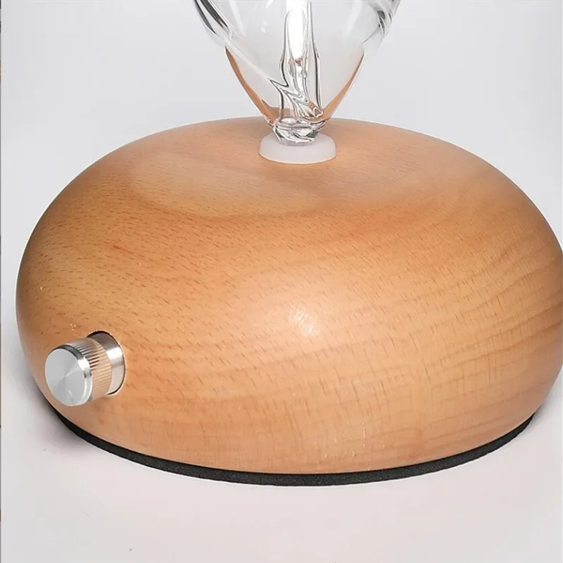 Aroma Essential Oil Diffuser Nebulizer Wood USB Portable Waterless Aromatherapy Diffuser Fragrance Machine Home Glass Gift