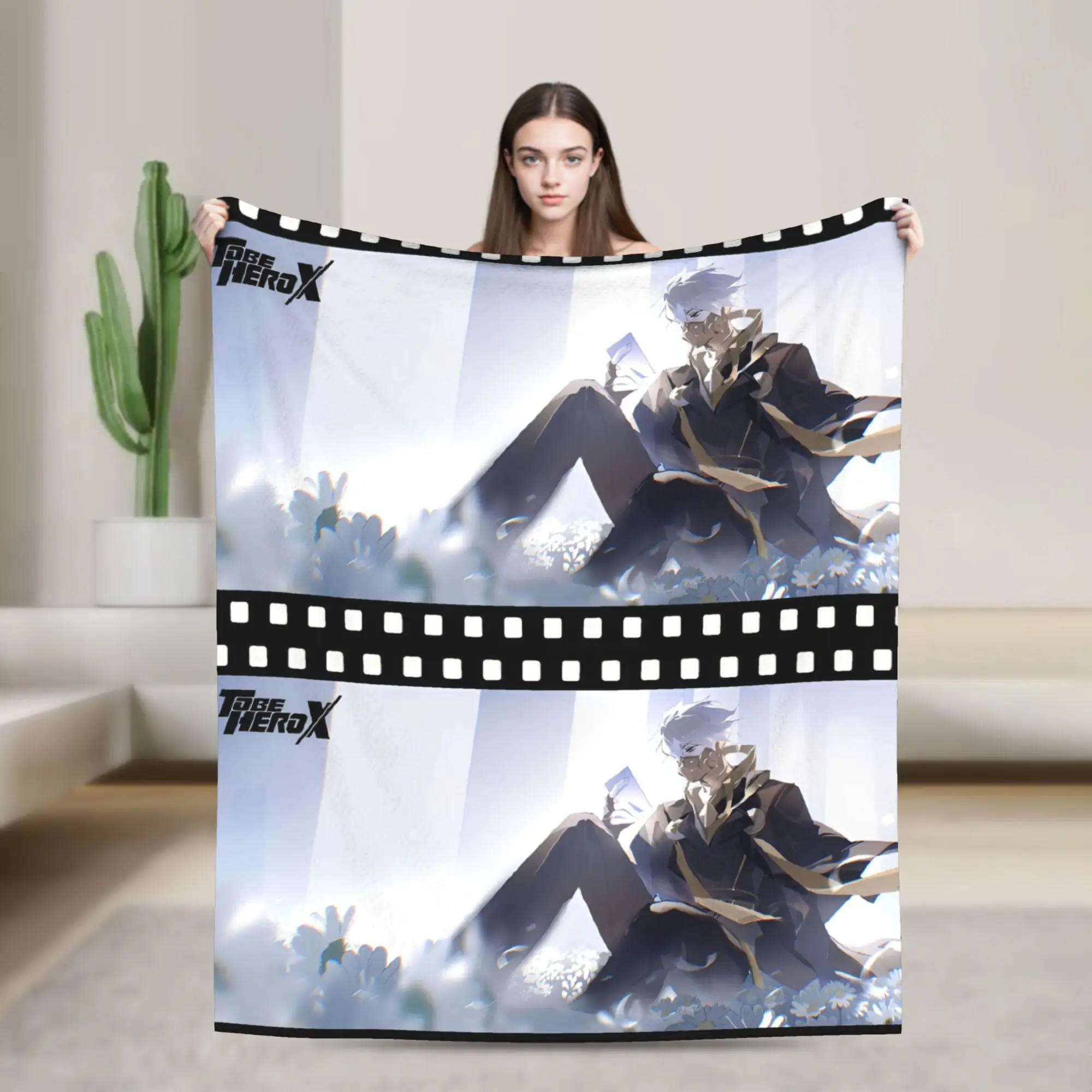 

To Be Hero X Anime Blankets Flannel Awesome Soft Throw Blanket for Home Summer
