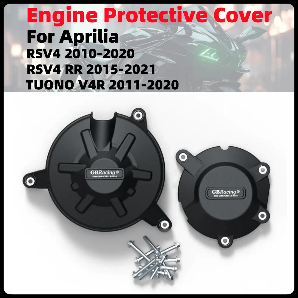 

FOR Aprilia RSV4 2010-2020 RSV4 RR 2015-2021 TUONO V4R 2011-2020 For GB Racing Engine Protective Cover