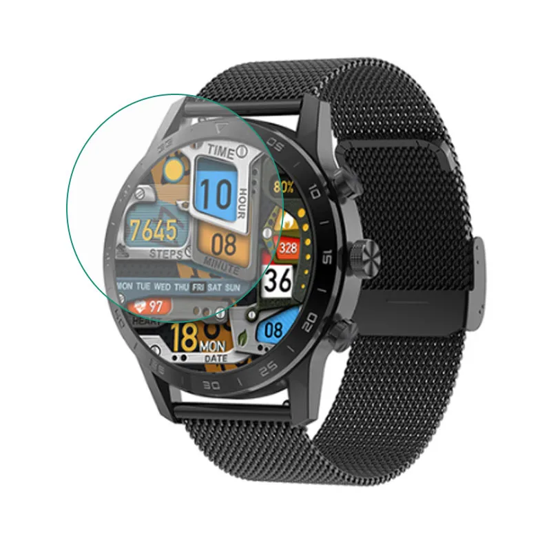 5個tpuソフトスマートウォッチクリア保護カバー2022新sanlepusスマートウォッチ454*454スクリーンプロテクターアクセサリー