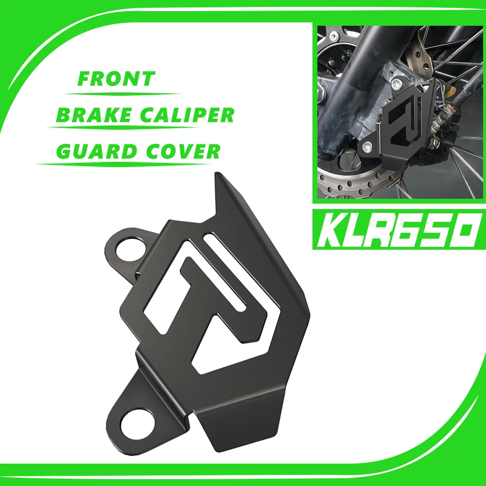 

KLR 650 Motorcycle CNC Front Brake Caliper Guard Cover Protector For Kawasaki KLR650-E KLR650 2008-2018 2017 2016 2015 2014 2013