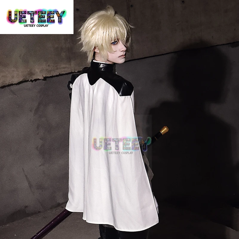 UETEEY COS Unisex Anime Cos Mikaela Hyakuya Cosplay Costumes Halloween Uniform Costume