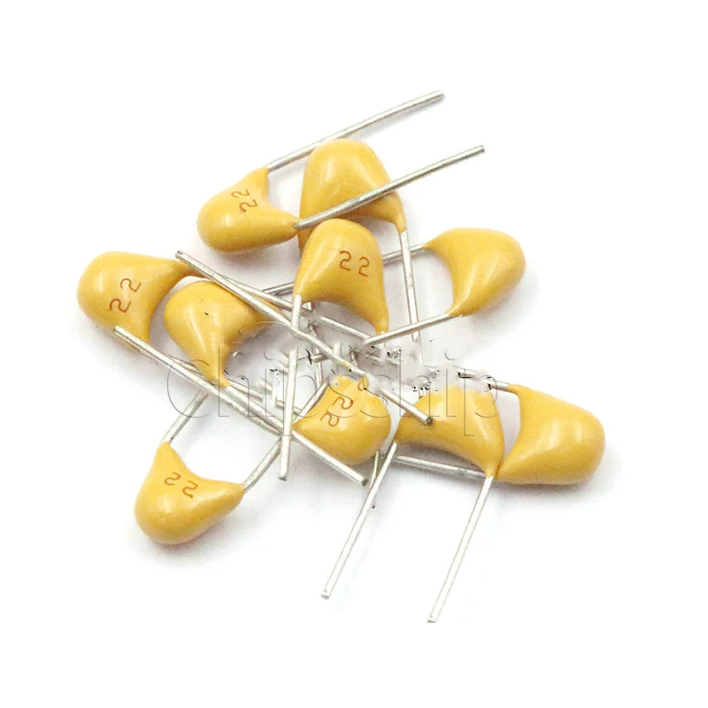 Monolith Capacitor 22P 220 50V Foot Distance 5.08MM ±5_ Capacitors (30 PCS)