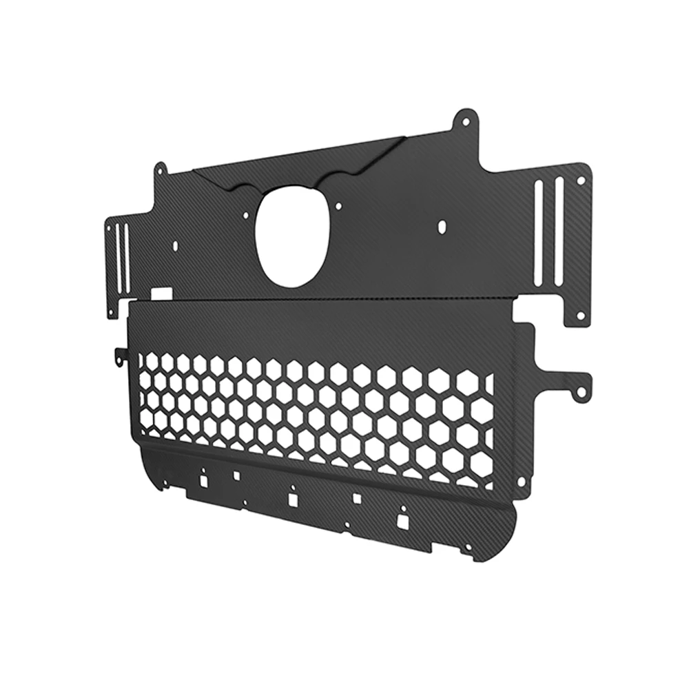 لوحة تزلج من ألياف الكربون الجافة الحقيقية لسيارات BMW G80 G81 G82 G83 G87 V Style 2021-IN 1 قطعة/القطعة