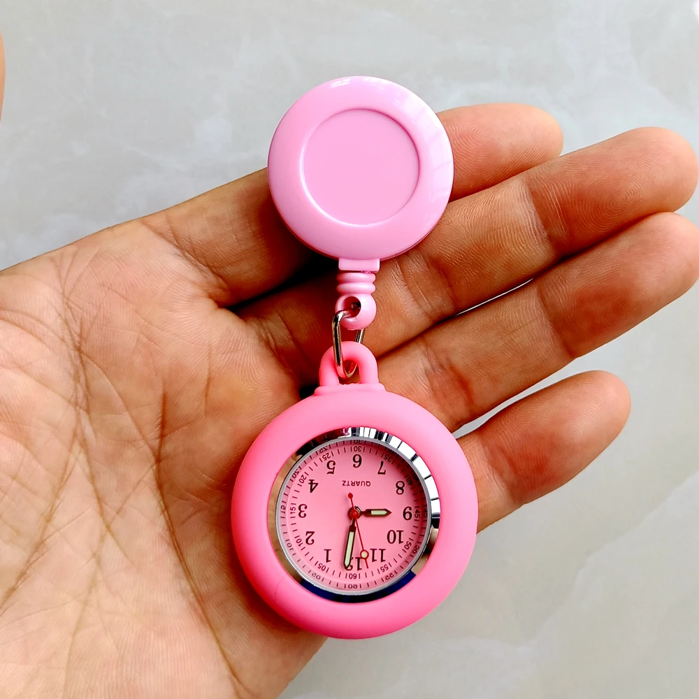 Montre de poche rétractable, présentation finale