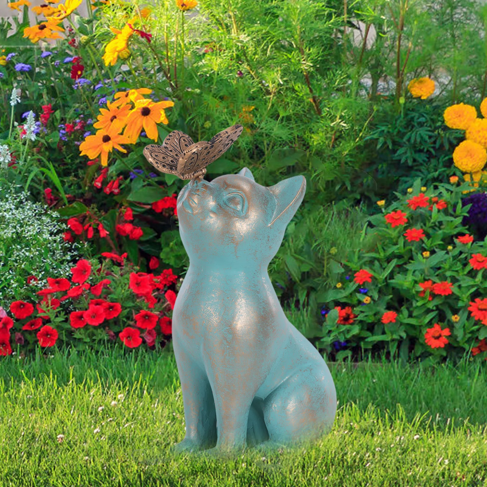 Escultura de Gato de Resina, A - Resin Art Sculptures reseña y precio